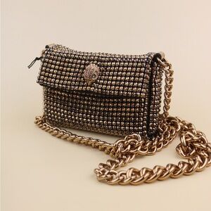 Kurt Geiger Gold Party Mini Bag